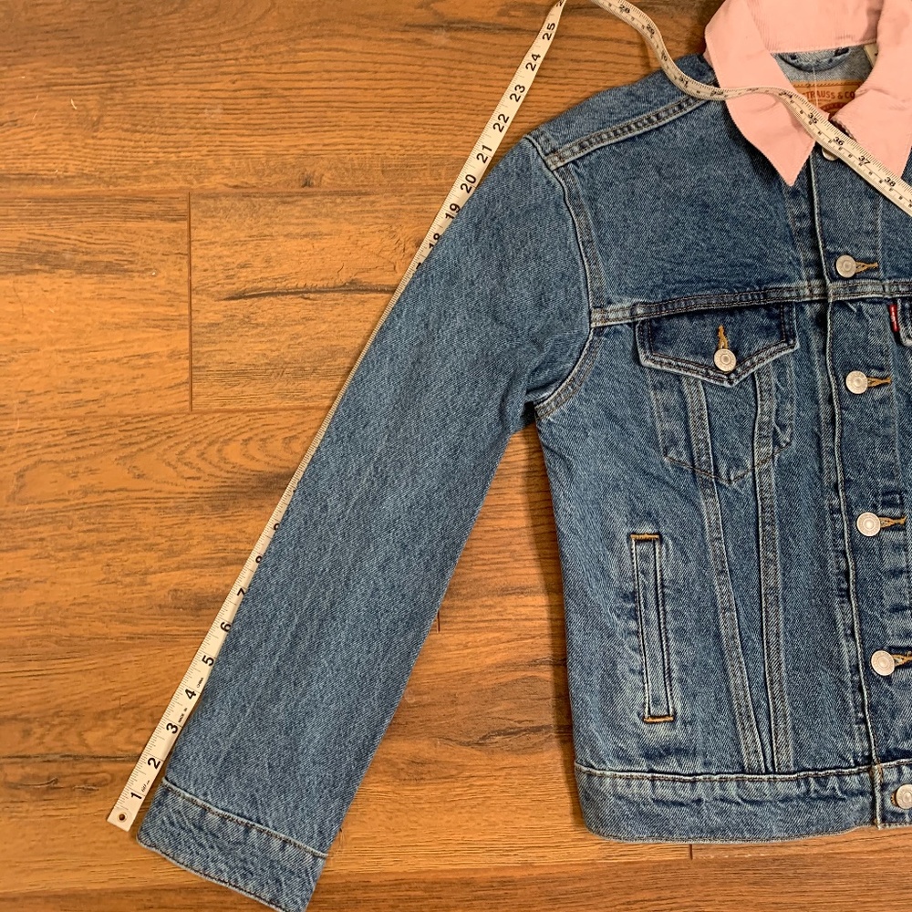 NEW Levi's | Ex-Boyfriend Denim Trucker Jacket - Picture 7 of 9